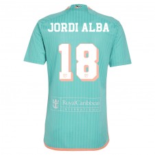 Inter Miami Jordi Alba #18 Tredjedrakt 2024-25 Kortermet